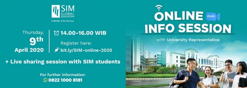 Free Online Sharing Session About Study in Singapore