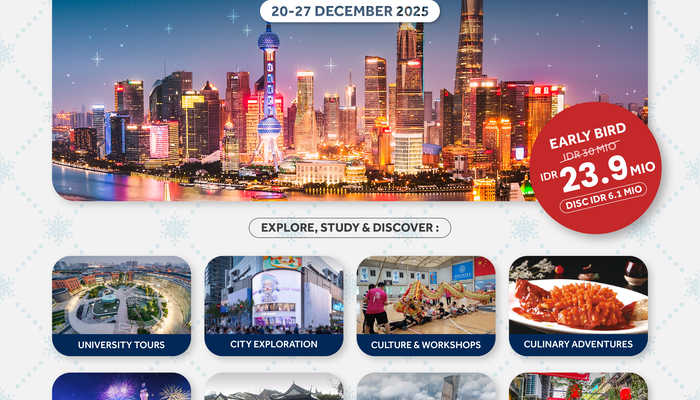 Ikuti Winter Camp Vista 2025: Pengalaman Belajar dan Liburan Tak Terlupakan di Shanghai