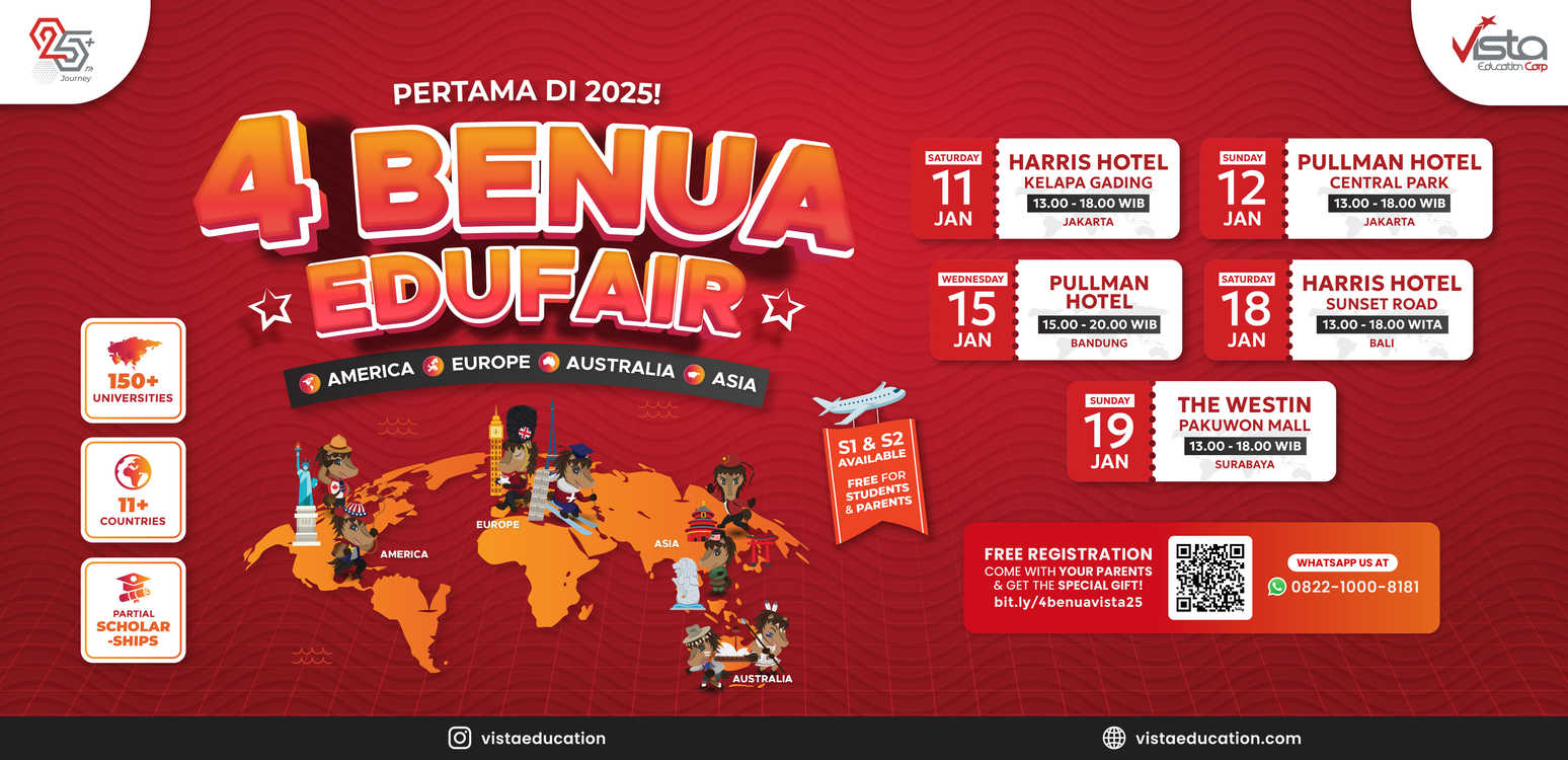 PAMERAN PENDIDIKAN 4 BENUA EDUFAIR 2025