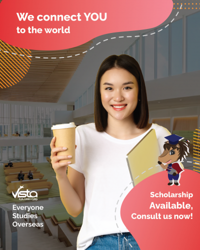 We connect you to the world, consult us now Vista education - Banner tetap (2)