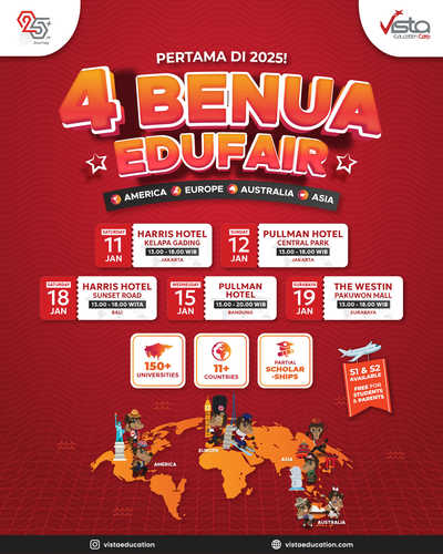 PAMERAN PENDIDIKAN 4 BENUA EDUFAIR 2025